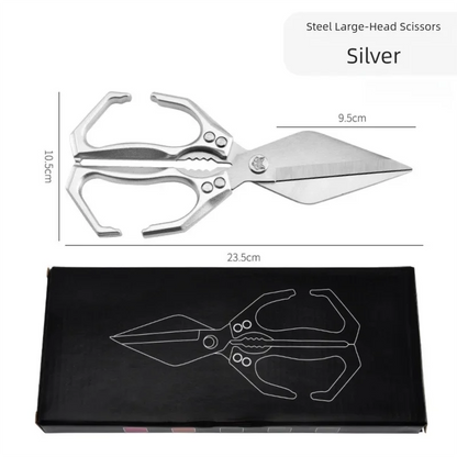 SliceMaster Pro Heavy-duty kitchen scissors multitool