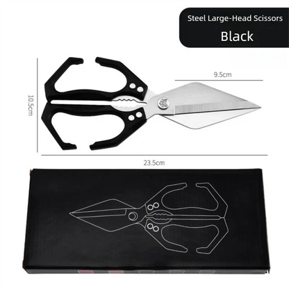 SliceMaster Pro Heavy-duty kitchen scissors multitool