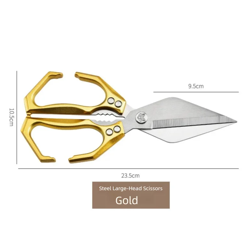 SliceMaster Pro Heavy-duty kitchen scissors multitool