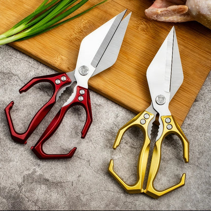 SliceMaster Pro Heavy-duty kitchen scissors multitool